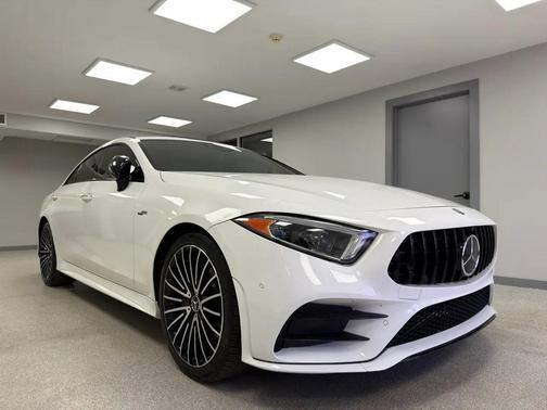 WHITE 2019 Mercedes-Benz AMG CLS 53 S 4MATIC