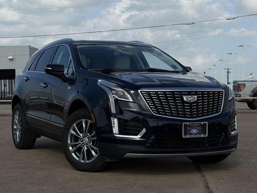 Dark Moon Blue Metallic 2021 Cadillac XT5 Premium Luxury