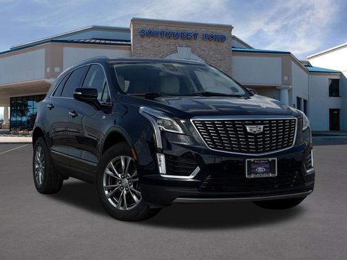 Dark Moon Blue Metallic 2021 Cadillac XT5 Premium Luxury