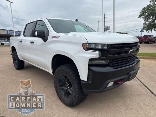 Summit White 2021 Chevrolet Silverado 1500 LT Trail Boss