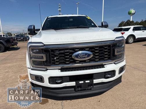 White Metallic 2024 Ford F-450 Platinum