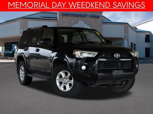 Midnight Black Metallic 2019 Toyota 4Runner SR5 Premium