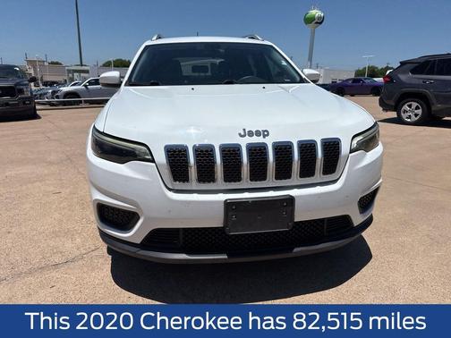 Bright White Clearcoat 2020 Jeep Cherokee Latitude
