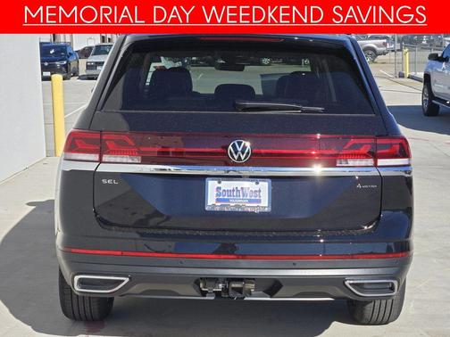Deep Black Pearl 2025 Volkswagen Atlas 2.0T SEL