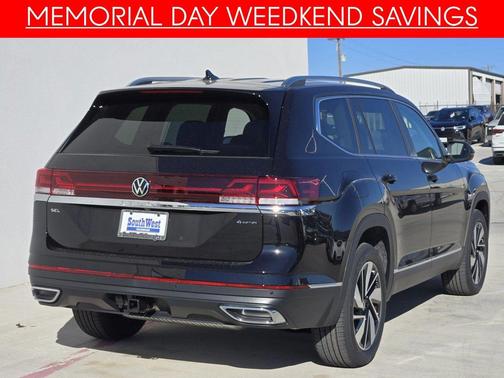Deep Black Pearl 2025 Volkswagen Atlas 2.0T SEL