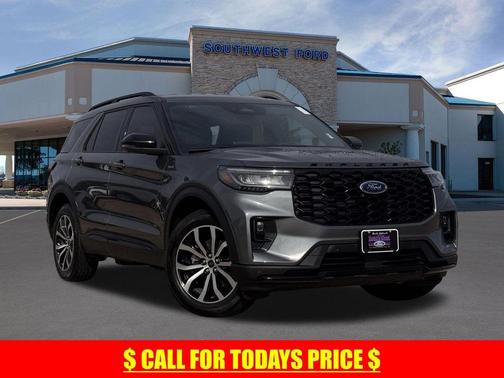 CARBONIZED GRAY METALLIC 2025 Ford Explorer ST-Line