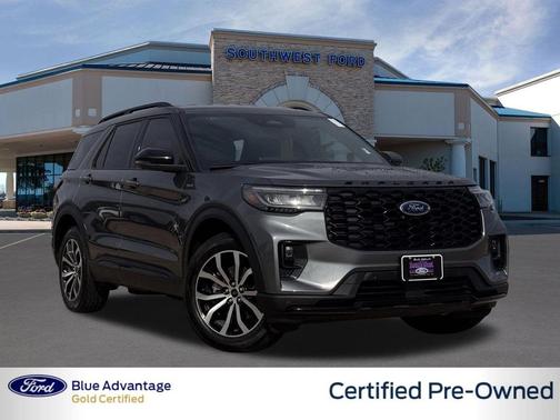 CARBONIZED GRAY METALLIC 2025 Ford Explorer ST-Line