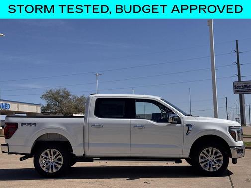 White Metallic 2025 Ford F-150 Lariat