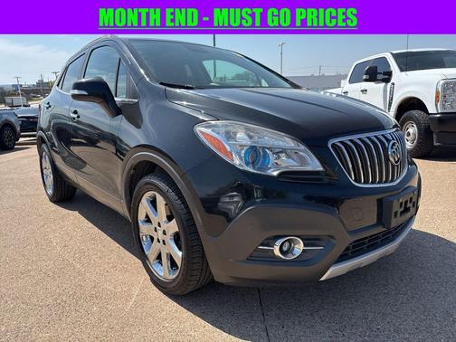Carbon Black Metallic 2015 Buick Encore Leather