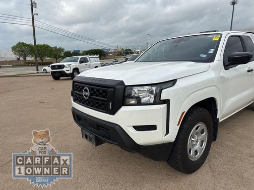 Glacier White 2023 Nissan Frontier S