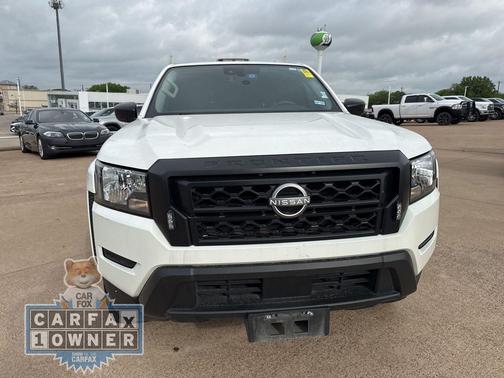 Glacier White 2023 Nissan Frontier S