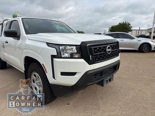 Glacier White 2023 Nissan Frontier S