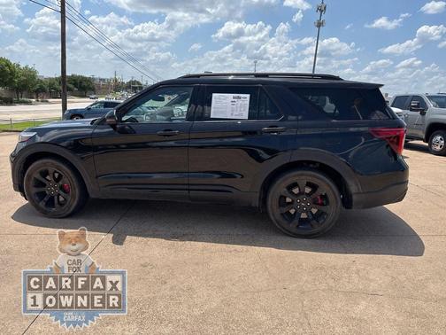 AGATE BLACK METALLIC 2023 Ford Explorer ST