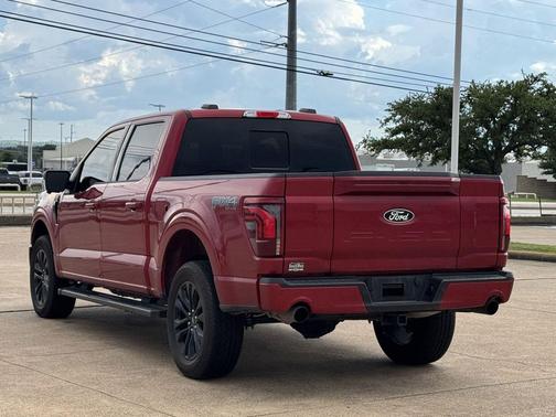 Rapid Red Metallic Tinted Clearcoat 2025 Ford F-150 Lariat