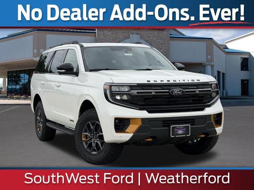 White Metallic 2026 Ford Expedition Tremor