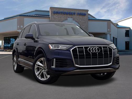 Navarra Blue Metallic 2021 Audi Q7 55 Premium Plus