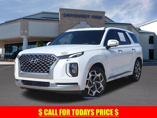 Hyper White 2022 Hyundai PALISADE Calligraphy