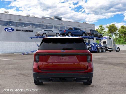 Red Metallic 2026 Ford Explorer ST-Line