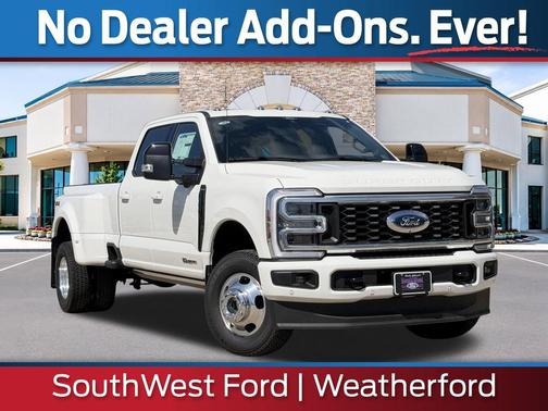 White Metallic 2026 Ford F-350 Platinum