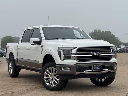 Star White Metallic Tri-Coat 2025 Ford F-150 King Ranch