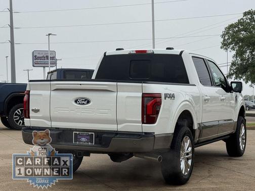 Star White Metallic Tri-Coat 2025 Ford F-150 King Ranch
