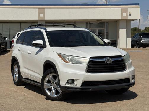 Blizzard Pearl 2015 Toyota Highlander Limited Platinum