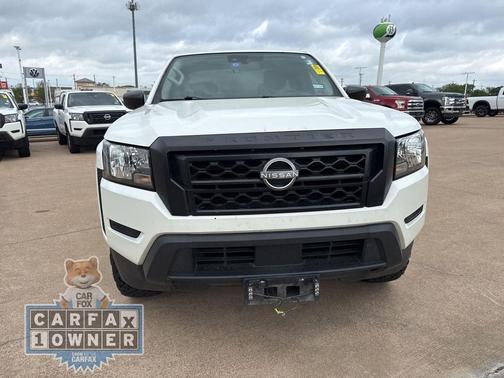 Glacier White 2023 Nissan Frontier S