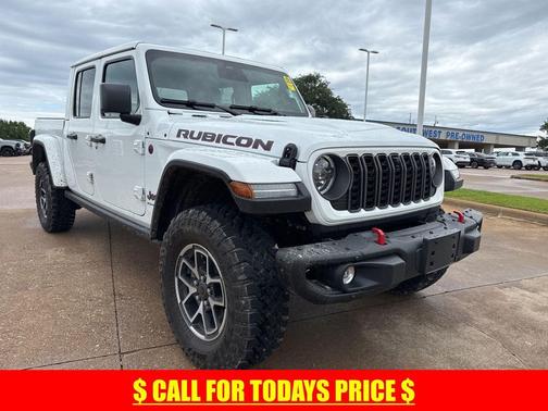Bright White Clearcoat 2026 Jeep Gladiator Rubicon
