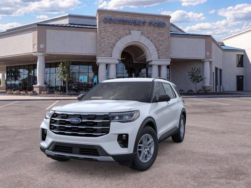 White Metallic 2026 Ford Explorer Active
