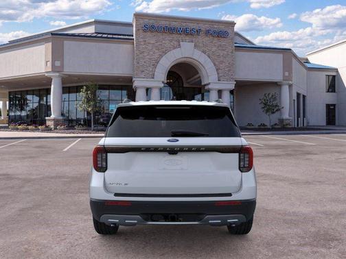 White Metallic 2026 Ford Explorer Active