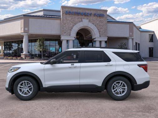 White Metallic 2026 Ford Explorer Active