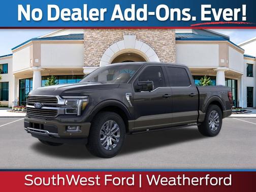 Agate Black Metallic 2026 Ford F-150 King Ranch