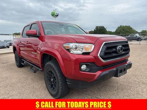 Barcelona Red Metallic 2021 Toyota Tacoma SR5