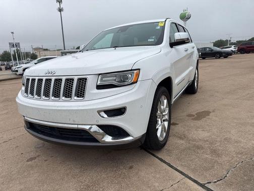 Bright White Clearcoat 2016 Jeep Grand Cherokee Summit