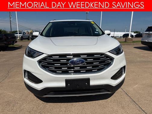 White Metallic 2022 Ford Edge SEL