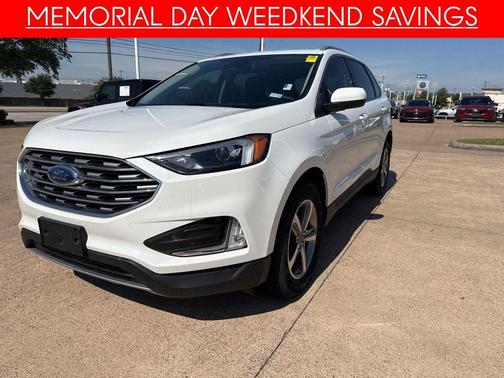 White Metallic 2022 Ford Edge SEL