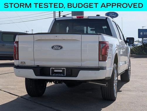 Star White Metallic Tri-Coat 2025 Ford F-150 Platinum
