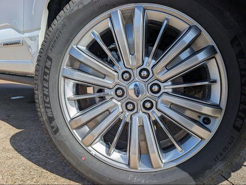 Star White Metallic Tri-Coat 2025 Ford F-150 Platinum