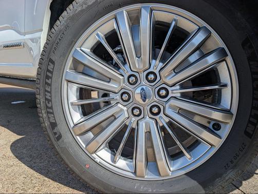 Star White Metallic Tri-Coat 2025 Ford F-150 Platinum