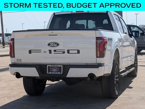 Star White Metallic Tri-Coat 2025 Ford F-150 Lariat