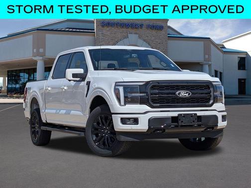 Star White Metallic Tri-Coat 2025 Ford F-150 Lariat