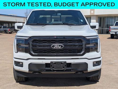 Star White Metallic Tri-Coat 2025 Ford F-150 Lariat