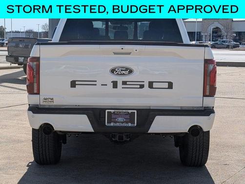 Star White Metallic Tri-Coat 2025 Ford F-150 Lariat