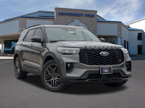 Carbonized Gray Metallic 2026 Ford Explorer ST