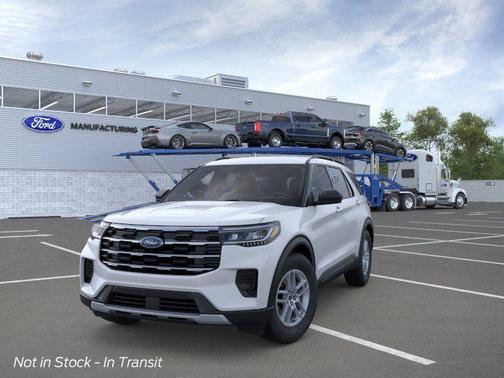 White Metallic 2026 Ford Explorer Active