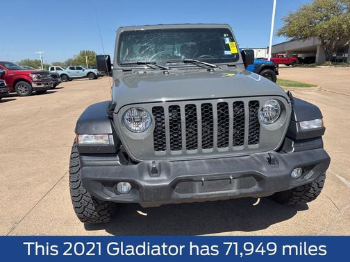 Sting-Gray Clearcoat 2021 Jeep Gladiator Sport