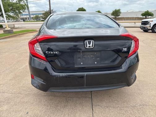 Black 2016 Honda Civic EX