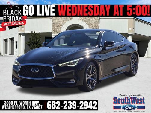 2019 INFINITI Q60 3.0t LUXE