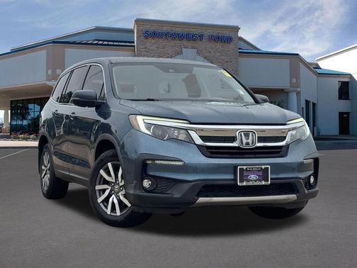 Steel Sapphire Metallic 2019 Honda Pilot EX-L