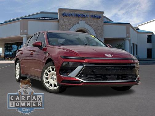 Ultimate red 2024 Hyundai SONATA SEL